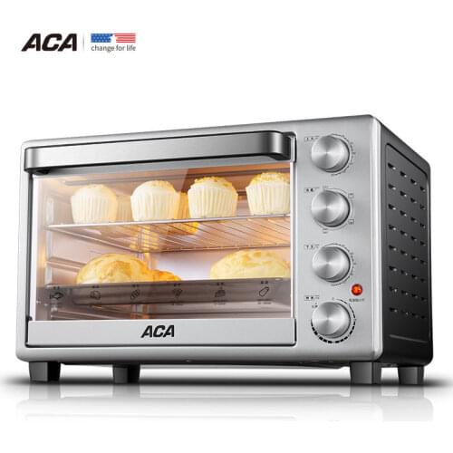 JRM0131 ACA M32A Oven Household Electric Baking Machine Small Multi-function Commercial Oven Automatic 32L Capacity Cooking Oven