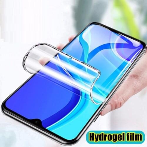 Hydrogel Film For Moto G9 Play Screen Protector Full Cover Film For Motorola G9 6.5inch Front Mirror Flim Not Glass