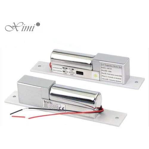 Good Quality DC12V Low Temperature Electric Drop Bolt Lock With Timer Delay Function Electric lock Bolt Lock For Access Control