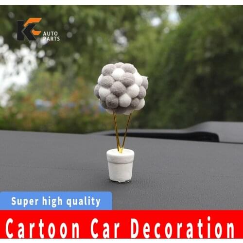 Lovely Balloon Car Decoration Charming Auto Ornaments Multicolour Mini Console Dashboard Decoration Car Interior Supplies