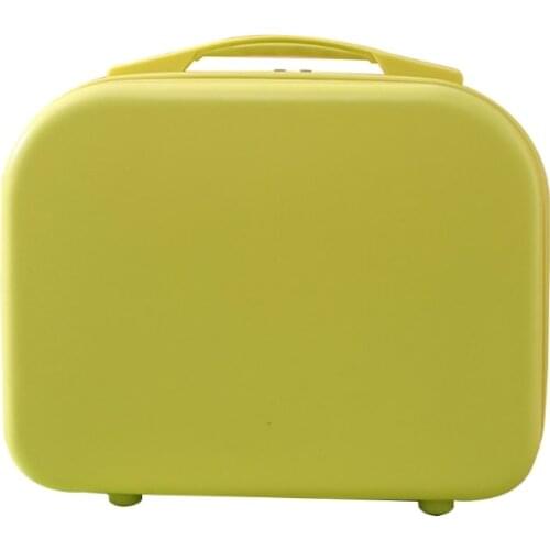 Mini Travel Hand Luggage Cosmetic Case Small Portable Carrying Pouch Cute Suitcase for Makeup Multifunctional Storage Organizer