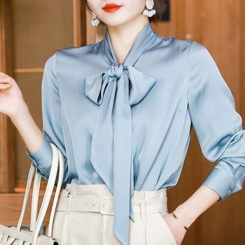 LANJING Women's Blue Shirts