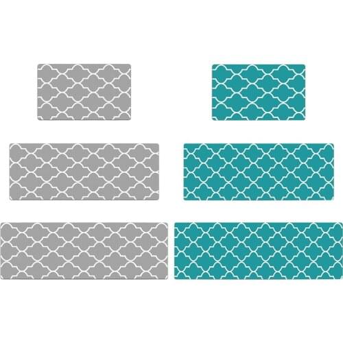 Nonslip Checked Kitchen Bedroom Mat Runner Rug Anti Fatigue