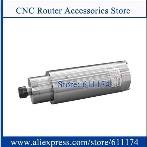 Lower speed 9000-18000rpm Permanent Power spindle motor 2.2Kw ER25 D110mm AC249V-AC380V 4 bearing Milling Metal spindle motor