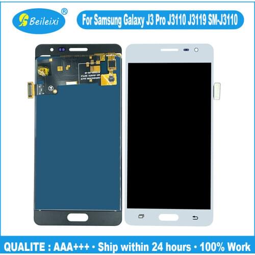 For Samsung Galaxy J3 Pro J3110 J3119 SM-J3110 LCD Display Screen Touch Sensor Digitizer Assembly Replacement Parts