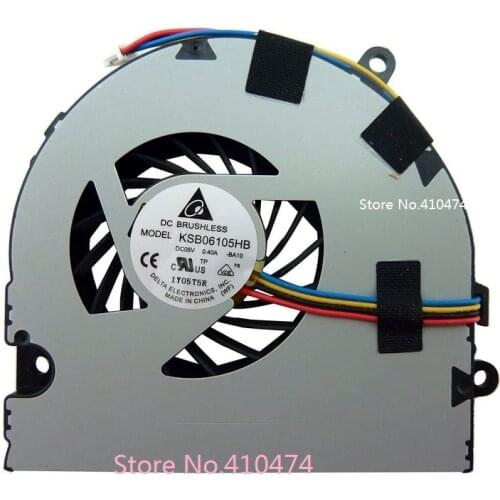 SSEA New original Laptop CPU Cooling Fan for Asus U41 U41J U41JF Series cpu fan P/N:KSB06105HB CPU cooling Fan Free shipping