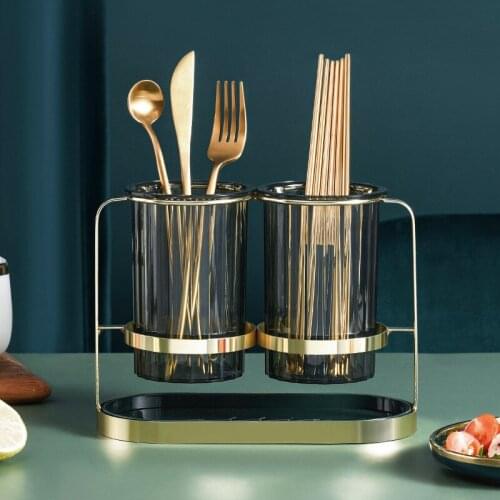 Chopstick holder tableware drain rack household fork spoon rack tableware household racks kitchen tableware storage rack