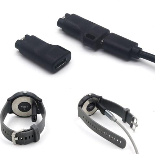 Type C USB Cable Charger Adapter for Garmin Fenix 5/5S/5X Plus Instinct 6/6S/6X Pro Venu SQ Vivoactive 4/4s/3 945 935 645 245 45