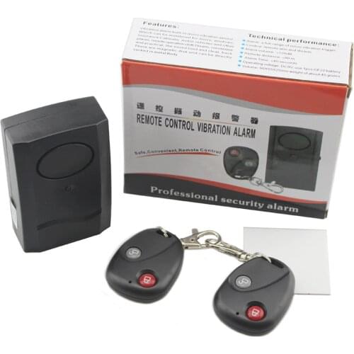 120dB Motorcycle Vibration Alarm System 2 Remote Control Anti-theft Burglars Alarm Security Protection High Sensitivity