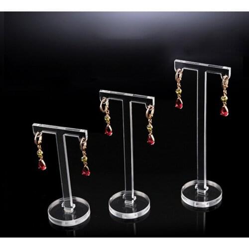 Earring display jewellery holder jewelers jewelry organizer display stands for drop earrings hanger earing stand case 3pcs/set