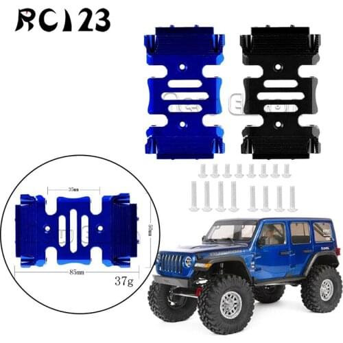 1/10 AXI231010 Alloy Middle Wave Box chassis Cover Center Skid Plate for RC Car Axial AXI03007 SCX10 III Jeep Wrangler