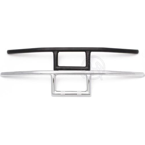 1pcs 2colors Chrome/Black Motorcycle 7/8" 22mm Bars Handlebar for Harley Custom Chopper Softail Dyna XL Sportster Street Bob