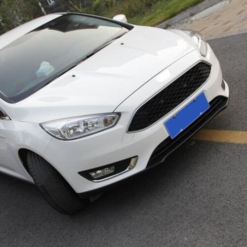 2 Pcs Car Front Fog Light Lamp Cover Trim for ford focus 4 MK4 2015-2017