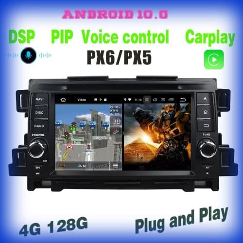Voice control px6 androd 10.0 Car GPS dvd multimedia player for mazda CX5 CX-5 2013 2014 2015 carplay wifi usb 4+128GB bluetooth