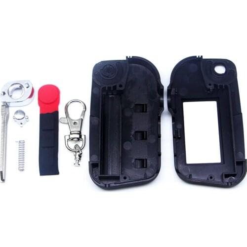 Starline A93 Uncut case with glass for Starline A93 A63 A39 uncut blade fob case cover A93 folding car flip remote
