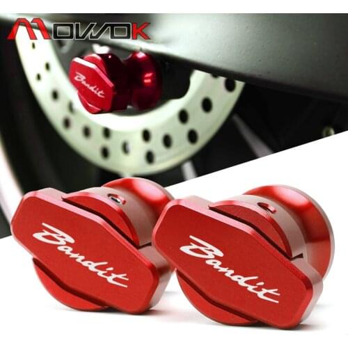 Hot sale 8MM For SUZUKI GSF 1250N/S bandit 1200N/S Bandit 2004-2009 2010 Motorcycle Swingarm Sliders Spools Stand Slider Screw