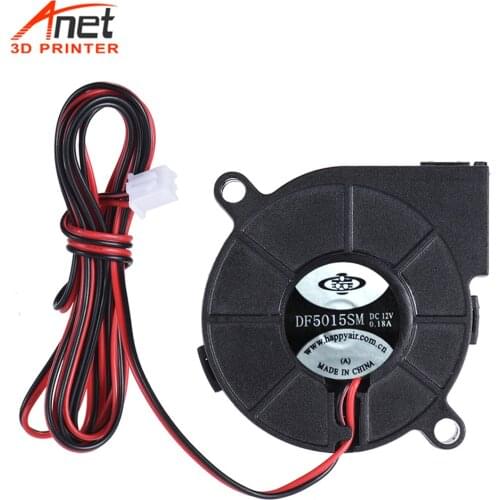 New 3D Printer-Parts Fans Cooler Turbo Fan Extruder 3D Plastic 4010/4020/5015 12/24V Blushless For 3D Printer DC Fan
