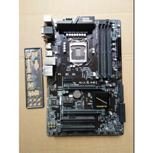 Original motherboard for Gigabyte GA-Z170-HD3 DDR4 LGA 1151 USB2.0 USB3.0 64G Z170-HD3 Desktop motherboard Free shipping