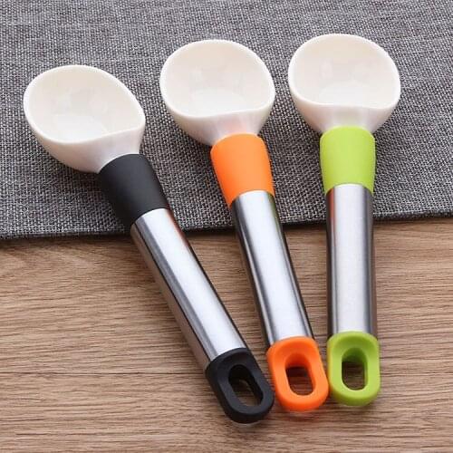 Originality Ice Cream Spoon Abs Watermelon Fruits Ball Digging Machine Ice Cream Spoon