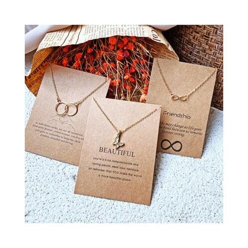 New Fashion Retro Butterfly Circle Pendant Multilayer Gold Color Necklace Party Charm Jewelry Accessories For Women