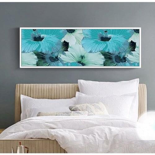 Full Square 5d Diy Diamond Painting Flower Pattern Rhinestones Cross Stitch Kit Diamond Embroidery Mosaic Decorative Painting