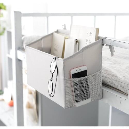 Bedside Storage Organizer Bed Desk Bag Sofa Remote Control Hanging Caddy Couch Storage Organizer Bed Holder Pockets