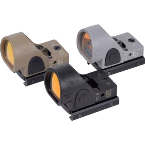 Tactical Mini RMR SRO Red Dot Scope Sight Collimator Glock Rifle Reflex Sight Scope fit 20mm Rail & Glock Mount