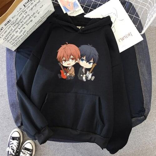 2021 Yaoi Bl Given Kawaii Anime Long Sleeve Hoodies Sweatshirts Streetwear Men Women Unisex Pullover Manga Hip Hop Clothing