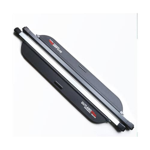 Retractable Trunk Shelf Shade Curtain Security Cargo Cover 1 Pcs For Mitsubishi Outlander 2013-2018 Interior