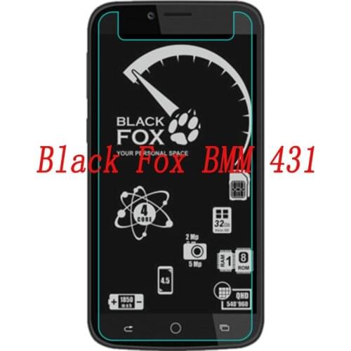 Smartphone Tempered Glass for Black Fox BMM 431 9H Explosion-proof Protective Film Screen Protector cover phone