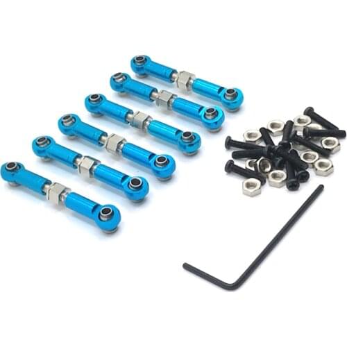 For WLtoys 1/18 A949 A959 A969 A979 K929 Remote Control Car Parts Metal Upgrade Adjustable Rod