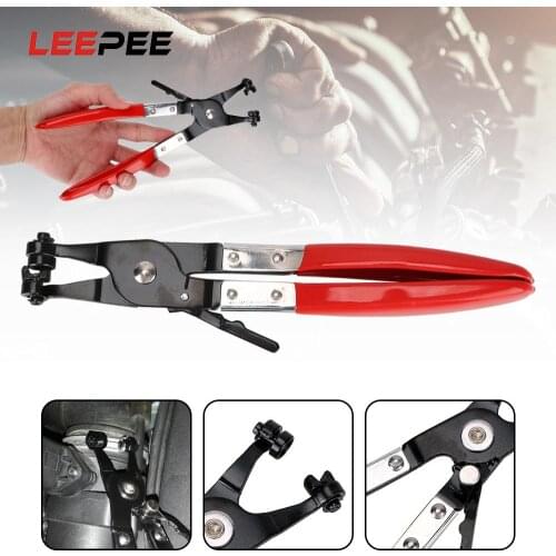 Car Hose Clamps Pliers Locking Water Pipe Hose Flat Band Ring Type Tool for Garden Car Truck Accessories Auto Removal Tools