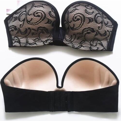 Mozhini Women Party Wedding Bra Sexy Adjustable Brassiere Comfortable Push Up bra Sexy Safety Bra Push Up party Bra