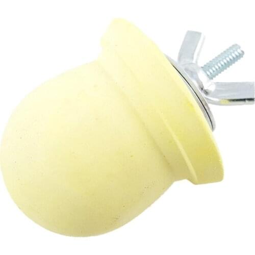 Parrot Chew Toy Pet Parrot Hamster Bird Chew Toy Calcium Milk Teeth Grinding Nipple Shape Stone