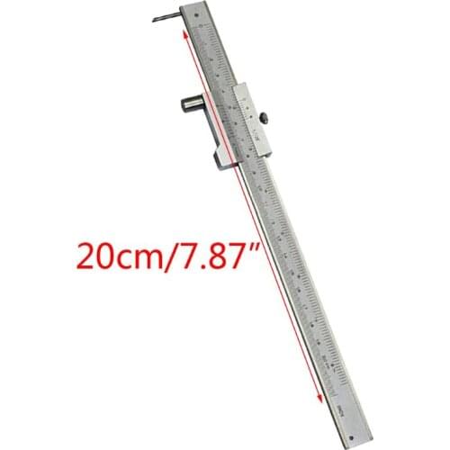 0-200mm Marking Vernier Caliper With Carbide Scriber needle Parallel Marking