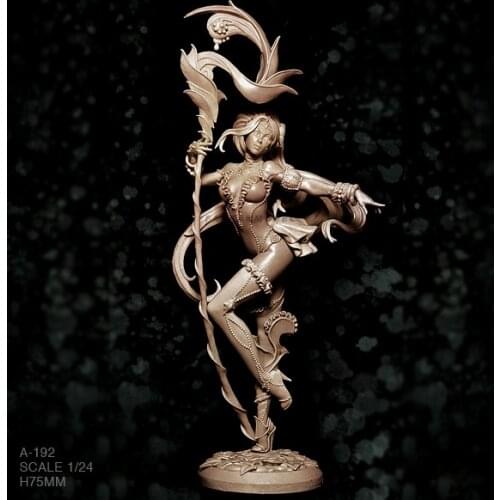 1/24 Resin Figure Kits Little fairy resin soldier Model Self-assembled A-192