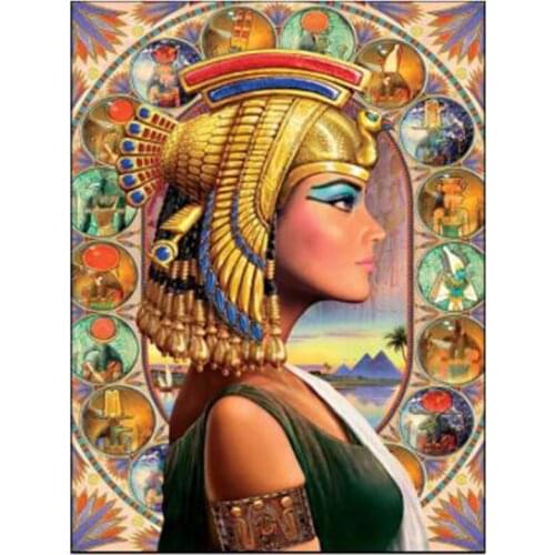 5d DIY Diamond Painting The Queen Of Egypt Set Full Drill Square Round Mosaic Embroidery Picture Art Cross Stitch FH614