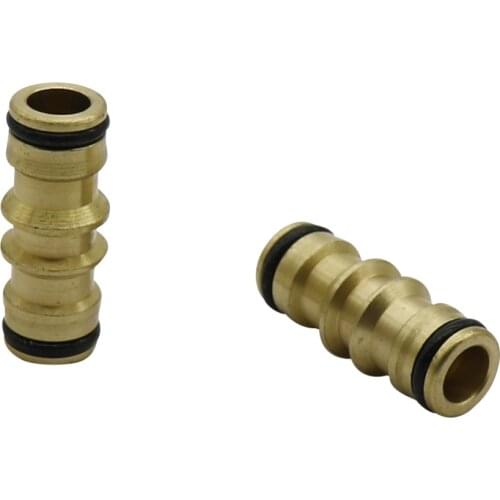 Garden Brass Bidirectional Quick Connect Hose Maintenance Tool Adapter Garden Irrigation 5/8 "Connector Agriculture Tools 1 Pc