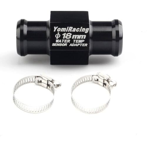 New Motorcycle Accessories CNC Motorcycle Water Temperature Sensor Adapter Plug Pipe Tee Connector 18mm Converter For Motocross