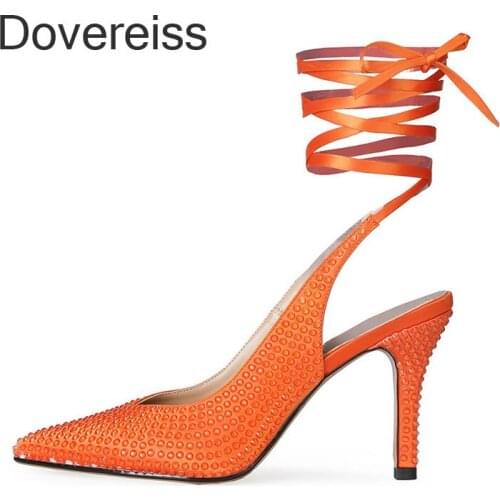 Summer Women Clear Heels Fashion Sexy New Pure Color Sky Blue Party Shoes Stilettos Heels Consice Sandals Big Size 41 42