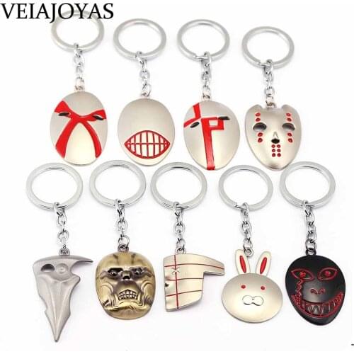 Anime Tokyo Ghoul Keychains Cool Car Key Chain Teenagers Gift Ghoul Kirishima Figure KeyRing Holder Chaveiro Jewelry Accessories