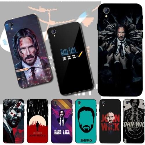 PENGHUWAN John Wick Black TPU Soft Rubber Phone Cover For Vivo Y91c Y17 Y51 Y67 Y55 Y93 Y81S Y19 Y7S Case