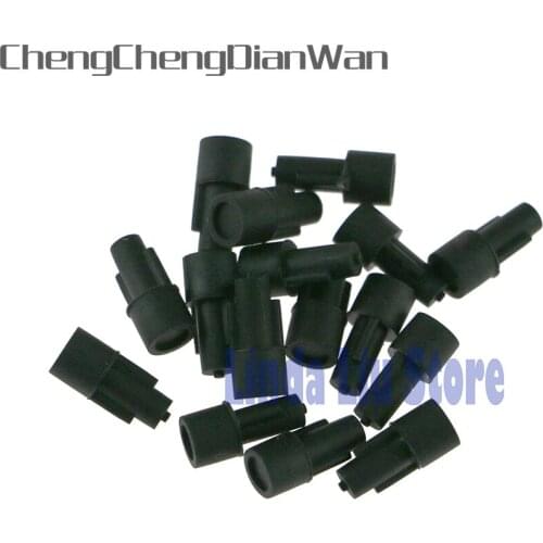 ChengChengDianWan Black Silicone Rubber Reset Key Restart Button for PS4 controller Repair parts 300pcs/lot