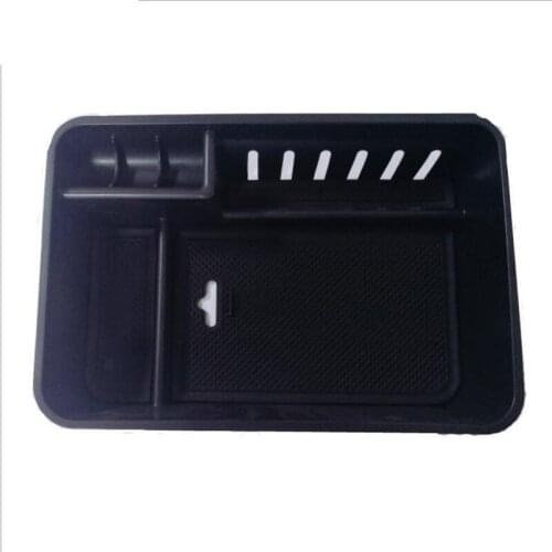 For Nissan Patrol Y62 2010-2018 Car Central Armrest Storage Box Console Arm Rest Glove Tray Holder Case Container Car Styling