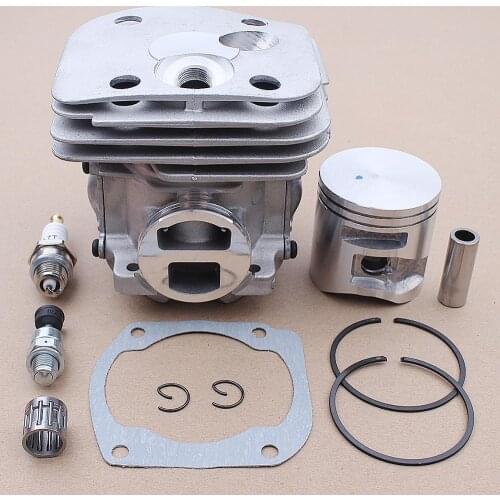 50mm Cylinder Piston Kit For Husqvarna 372XP 372 362 365 371 Chainsaw 503 90 92-71 w Decompression Valve Spark Plug