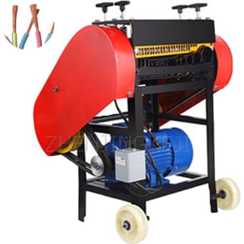 Small Peeler 220V/4KW Fully Automatic Electric Desktop Home Cable Scrap Copper Wire Wire Recycle Bin Stripping Machine Equipment
