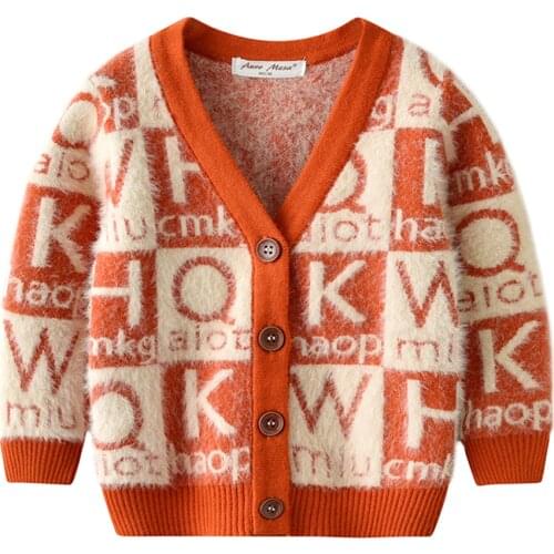 Baby Toddler Girl Fall Winter Cardigan Sweater for 1-4 Years