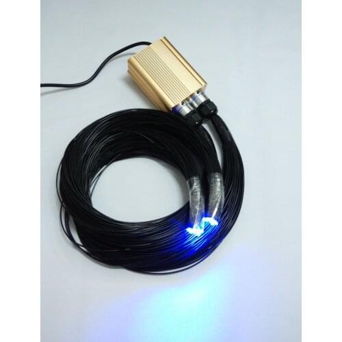 Galaxy Effect Swimming Pool Lights Fiber Optic Lights 120pcs Waterproof 3m Optical Fiber with 32w LED Illuminator RF Control