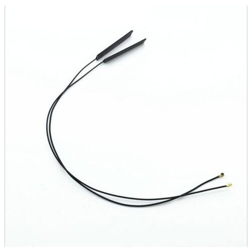 A pair of IPEX MHF4 2. 4G 5G wifi antennas for Intel 7260 7265 3165 AC N5321 EM7345 GOBI5000 NGFF card 18.5cm/7.2 inches EM7355