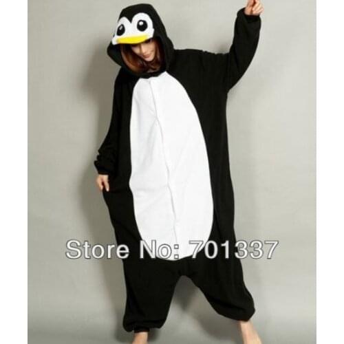 Mens Ladies Penguin Adult Animal Onesies Onsie Pyjamas Pajamas R348 S/M/L/XL/XL